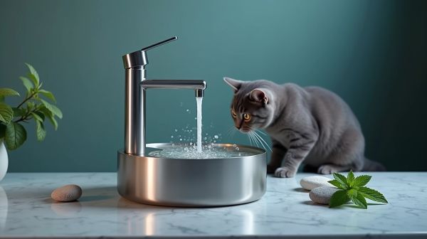 Entretenir la fontaine à eau de son chat : filtres et nettoyage